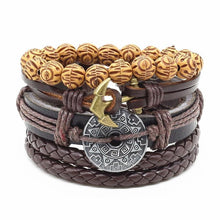 Load image into Gallery viewer, Handmade Modern Fashion New Luxury Wood Bead Charm Amazing Premium Leather Elegant Bracelet For Women