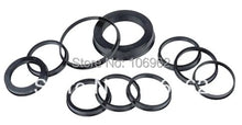 Load image into Gallery viewer, 70.1-57.1mm 4pcs Black Plastic Wheel Hub Centric Rings for VW Skoda Wheel Rim Parts Car Accessories