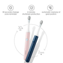 Load image into Gallery viewer, Sonic Toothbrush Electric Powerful Optional Modes Cleaning Travel Toothbrushes With Brush Heads for Adults Random Color Perfect Teethbrush