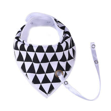 Load image into Gallery viewer, Modern Cotton Baby Bibs Nipple Feeding Towel Cartoon Design For Newborn Infants Toddler Triangle Scarf Bibs for Kids