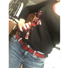 Load image into Gallery viewer, MEDYLA Women's Belt Genuine Leather Fashion Retro Belts High Quality Luxury Brand Ladies Alloy Buckle Casual Jeans Belt