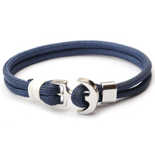 Load image into Gallery viewer, Luxury Modern Handamde Multilayer Anchor Bracelets Charm Survival Rope Chain Fashion Jewelry Bracelet For Men and Women
