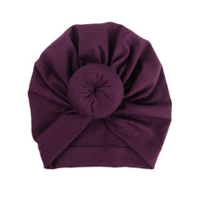 Load image into Gallery viewer, Luxury Baby Cotton Blends Headband Soft Rabbit Bowknot Turban Hair Bands for Girls Elastic Headwrap Style