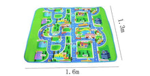 Load image into Gallery viewer, Town City Traffic Baby Crawling Mat Foam Climbing Pad Green Road Children's Play Mat Carpet For Kids and Boys Rooms