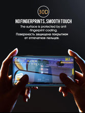 Load image into Gallery viewer, 30D Full Cover Protective Glass On For iPhone 11 12 13 14Pro MAX Screen Protector For iPhone11 12 X XR XS MAX 7 8 Tempered Glass 9H Full Coverage Screen Tempered Glass Protector Guard for iPhone