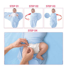Load image into Gallery viewer, Modern Cotton Summer Nwborn Swaddle Wrap Envelope Baby Blanket For Baby Kids