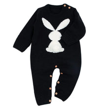 Load image into Gallery viewer, Handmade Modern Luxury Christmas Baby Rompers Newborn Rabbit Baby Jumpsuit Overall Long Sleeve Baby Boys Clothes
