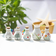 Load image into Gallery viewer, Cute perfume bottle necklace women's ceramic classic necklaces & Pendants DIY handmade necklace for women Gift #1199