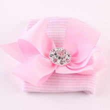 Load image into Gallery viewer, Cute Newest Newborn Baby Girl Comfy Bowknot Cap Elegant Beanie Design Fashionable Babies Hat