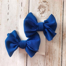 Load image into Gallery viewer, Modern Handmade Bow Clasp For Baby Girl Hair Accessories Hair Bow Clips hairbows for Toddlers