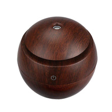 Load image into Gallery viewer, 130ML USB Aroma Diffuser Ultrasonic Cool Mist Humidifier Air 7 Color Change LED Night Light For Office Home