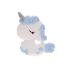 Load image into Gallery viewer, Unicorn Silicone Baby Teether Cartoon Animal BPA Free Rodents Teething Shower Gifts Koala Penguin Owl Fox For Kids