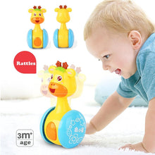 Load image into Gallery viewer, Baby Rattles Tumbler Doll Baby Toys Sweet Bell Music Roly-poly Learning Education Toys Baby Bell Baby Toys For Kids
