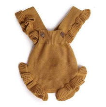 Load image into Gallery viewer, Baby Girl Knitted Clothes Rompers Jumpsuit Cotton Infant Baby Girl Romper In Retro Style For Girls