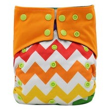 Load image into Gallery viewer, All-In-One Cloth Diaper for Baby Bamboo Charcoal Eco-friendly Baby Cloth Diaper