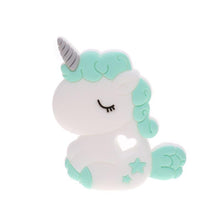 Load image into Gallery viewer, Unicorn Silicone Baby Teether Cartoon Animal BPA Free Rodents Teething Shower Gifts Koala Penguin Owl Fox For Kids