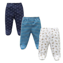 Load image into Gallery viewer, 3PCS Baby Pants 100% Cotton Baby Girls and Boys Clothes Unisex Casual Bottom PP Pants Newborn Baby Clothing For Children