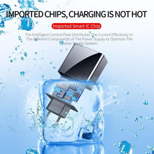 Load image into Gallery viewer, LED Display 3 Port USB Charger 3A Mobile Phone Fast Multi-port Charging Wall Chargers