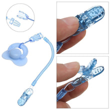 Load image into Gallery viewer, Toddler Pacifier Soother Nipple Clip Chain Holder Strap Baby Chew Toy for Baby Pacifier