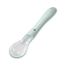 Load image into Gallery viewer, 1pcs Baby Spoon Feeder Flatware New Safety Baby Learning Dinnerware Temperature Sensing Baby Feeding Spoon Soft Silicone For Boys And Girls