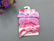 Load image into Gallery viewer, Modern Handamde Luxury Set Baby Girl Headband Bow For Newborn Babies Hair Band Elastic Accessories Cotton Headwear For Girls