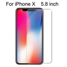 Load image into Gallery viewer, 10 Pieces Tempered Glass For iPhone 11 Pro Max 6 6s 7 8 Plus 5 5s SE 2020 Screen Protector Film For iPhone 12 Pro X XS Max XR 4s Shatterproof Tempered Glass for iPhone