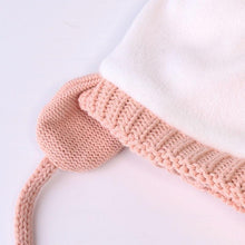 Load image into Gallery viewer, Modern Elegant Baby Knitted Pompom Cap Thick Warm Winter Ear Warm Kids Hat For Boys and Girls For Winter Cap