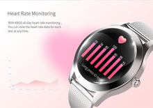 Load image into Gallery viewer, STEVVEX IP68 Waterproof Luxury Elegant Smart Watch For Women Lovely Bracelet Heart Rate Monitor Sleep Monitoring Smartwatch Connect