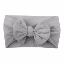 Load image into Gallery viewer, Modern Bowknot Baby Headband Elastic Turban Baby Girl Headbands Baby Girls Bow