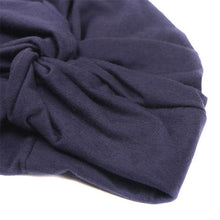 Load image into Gallery viewer, Baby Hat Cotton Soft Turban Knot Girl Summer Hat Bohemian style Kids Newborn Cap for Baby Girls