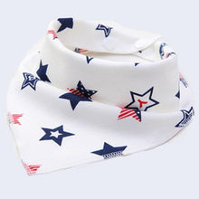 Load image into Gallery viewer, Baby Bibs Cute Cartoon Pattern bib Burp Cloths Saliva Towel Cotton Infant Burp Cloths Bib For Kids
