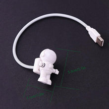 Load image into Gallery viewer, Modern Flexible Led Desk Lamp Flexible USB Nigh Lamp WIth Eye Protection For Keyboard Reading Light On Astronaut Home Living Room Decor Design