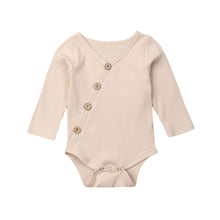 Load image into Gallery viewer, Modern Handmade Elegant Baby Boy and Girl Toddler Newborn Long Sleeve Romper Jumpsuit Outfit For Kids