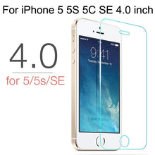 Load image into Gallery viewer, 10 Pieces Tempered Glass For iPhone 11 Pro Max 6 6s 7 8 Plus 5 5s SE 2020 Screen Protector Film For iPhone 12 Pro X XS Max XR 4s Shatterproof Tempered Glass for iPhone