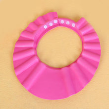 Load image into Gallery viewer, Modern Baby Shower Sheild Cap Reusable Waterproof Bath Hat Teen Girl Shower Haircut Cap for Boys and Girls Shampoo Cap Design
