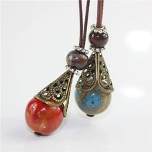 Load image into Gallery viewer, Miredo jewelry wholesale bronze hollow out necklaces women's mothers gift necklace pendant free shipping #1125