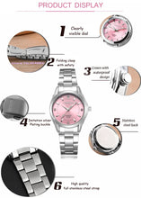 Load image into Gallery viewer, 6 Colors CHENXI Brand Watch Luxury Women's Casual Watches Waterproof Watch Women Fashion Dress Rhinestone WristWatch CX021B