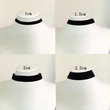 Load image into Gallery viewer, 2023 New Fashion Black Velvet Choker Necklace For Women's Goth Neck Chain In Aesthetic Jewelry Accessories Trending Products
