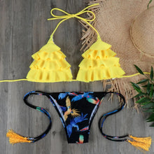 Load image into Gallery viewer, NEW Brazilian Bikini Set Sexy Push Up Swimwear Women's Swimsuit Bathing Suits Swimming Suit For Women Maillot De Bain E045