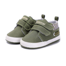 Load image into Gallery viewer, First Walkers Infant Babies Shoes Sole Soft Canvas Solid Footwear For Newborns Toddler Classic Style Sneakers