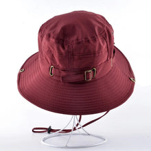 Load image into Gallery viewer, TQMSMY adjustable hats for women's Beach caps Quick-drying men Bucket Hat Unisex Summer Panama bone girls Anti-UV Fishings cap