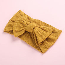 Load image into Gallery viewer, Modern Bowknot Baby Headband Elastic Turban Baby Girl Headbands Baby Girls Bow