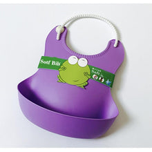 Load image into Gallery viewer, Modern Baby Plastic Bibs Waterproof Lunch Bibs for Boys & Girls Infants Silicone Feeding Baby Saliva Waterproof Aprons for Baby