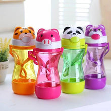 Load image into Gallery viewer, Baby Cartoon Drink Water Straw Cup for Kids Cute Juice Training Bottle Cups Infant Learn Drinking Bottles For Baby