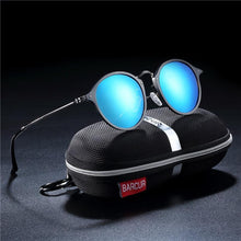 Load image into Gallery viewer, Vintage Luxury Round Sunglasses Steampunk Universal Sunglasses In Retro Vintage Luxury Style for Man and Woman With UV400 Protection
