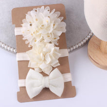 Load image into Gallery viewer, Bow Set Baby Girl Bows Hair Accessories Chiffon Flower Headband Bow knot Party Princess Dress Decoration For Girls Baby and Kids