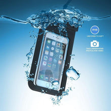 Load image into Gallery viewer, Universal Waterproof Case For iPhone X XS MAX 8 7 Cover Pouch Bag Cases Water proof Phone Case Phone Pouch for Underwater Pictures and Video Recording Waterproof Phone Compatible with iPhone