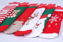 Load image into Gallery viewer, Modern Cotton Baby Socks Christmas Design Baby Girls Socks Cartoon Casual Baby Children's Christmas Socks For Kids