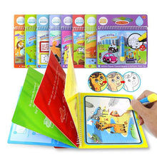 Load image into Gallery viewer, Magic Water Drawing Books Coloring Books Doodle & Magic Pen Painting Drawing Board Children Painting Toys Birthday Gifts