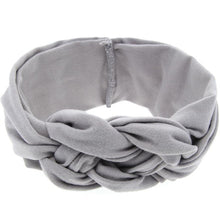 Load image into Gallery viewer, Modern Luxury Handmade Hair Band Headband Bow Hairbands Knot Kids Turban For Girls